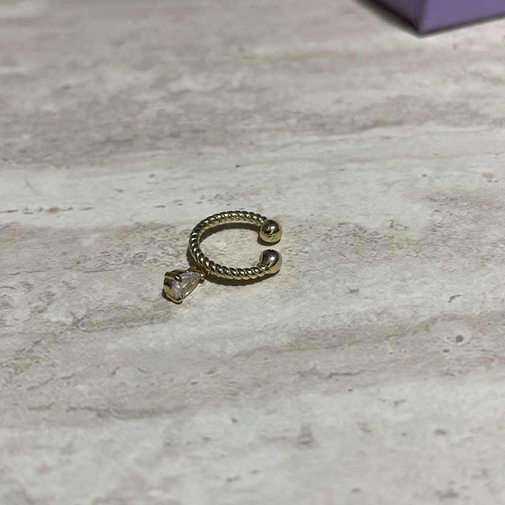 Melinda Maria Jupiter Ear Cuff Gold - Picture 3 of 7
